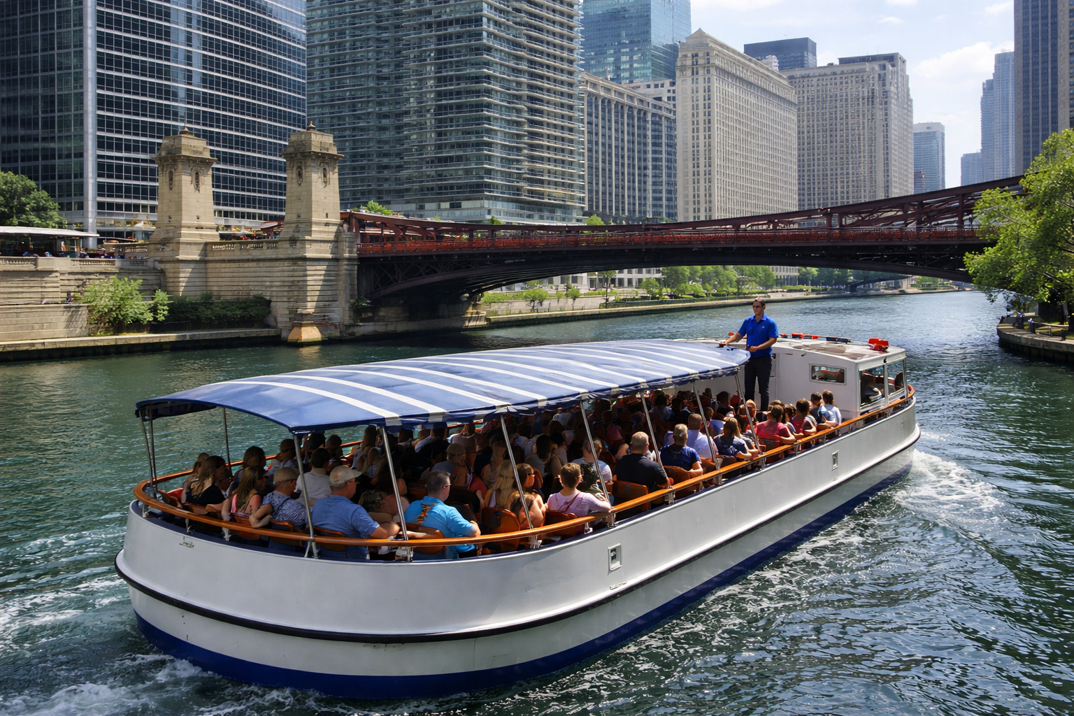 Boat tour attraction.